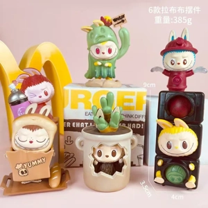 Labubu Figurine Can't See Me Series 6 Pieces