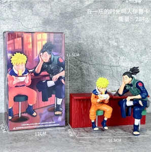 Naruto figurine In Ichiraku moments Naruto and Iruka