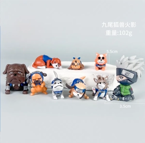 Naruto Figures Nine-Tails Fox Naruto 9 Versions