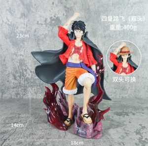One Piece Figure Yonko Luffy [Double Head]