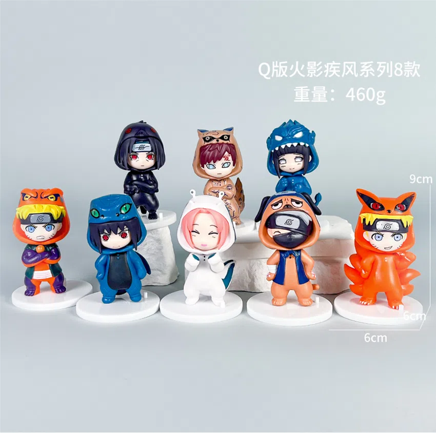 Naruto Figures Q-version Naruto Shippuden Series 8 Versions