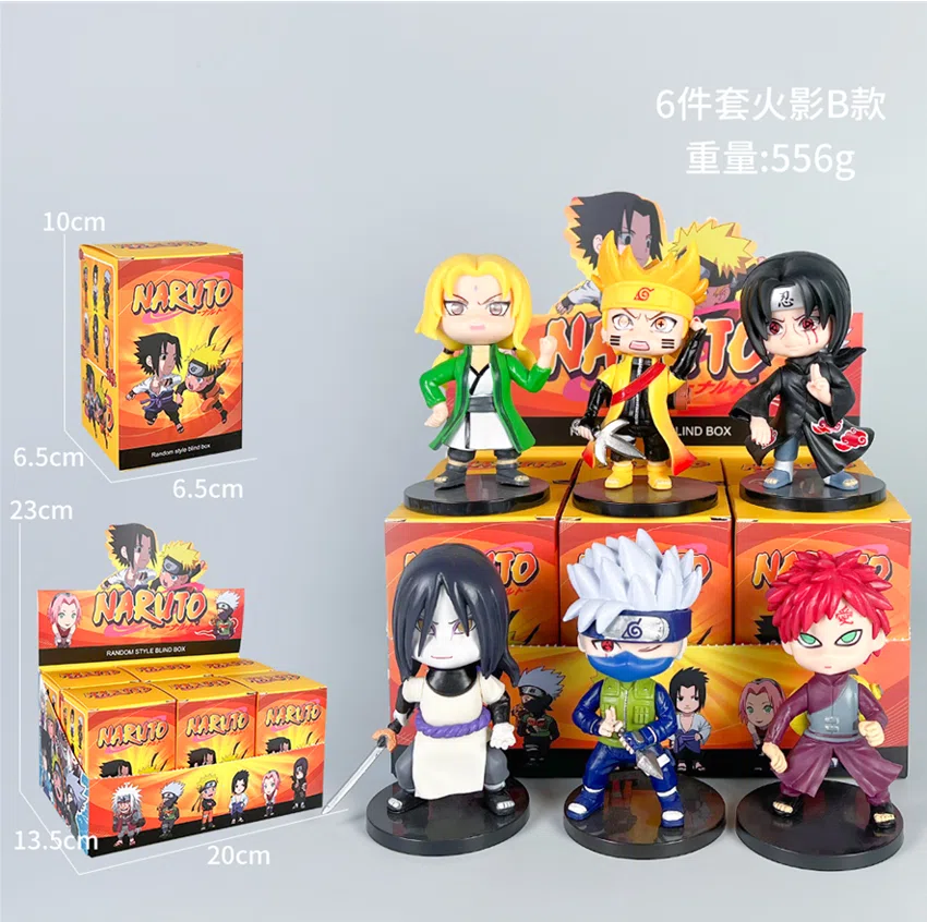 Naruto Figures Naruto Type B 6 Versions