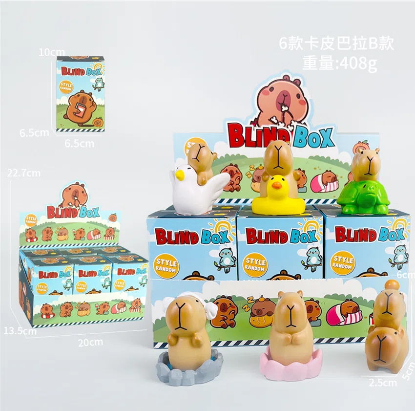 Capybara figure Buddha system Capybara 6 models