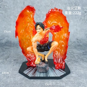 One Piece Second Generation Blazing Fire Ace Figurine