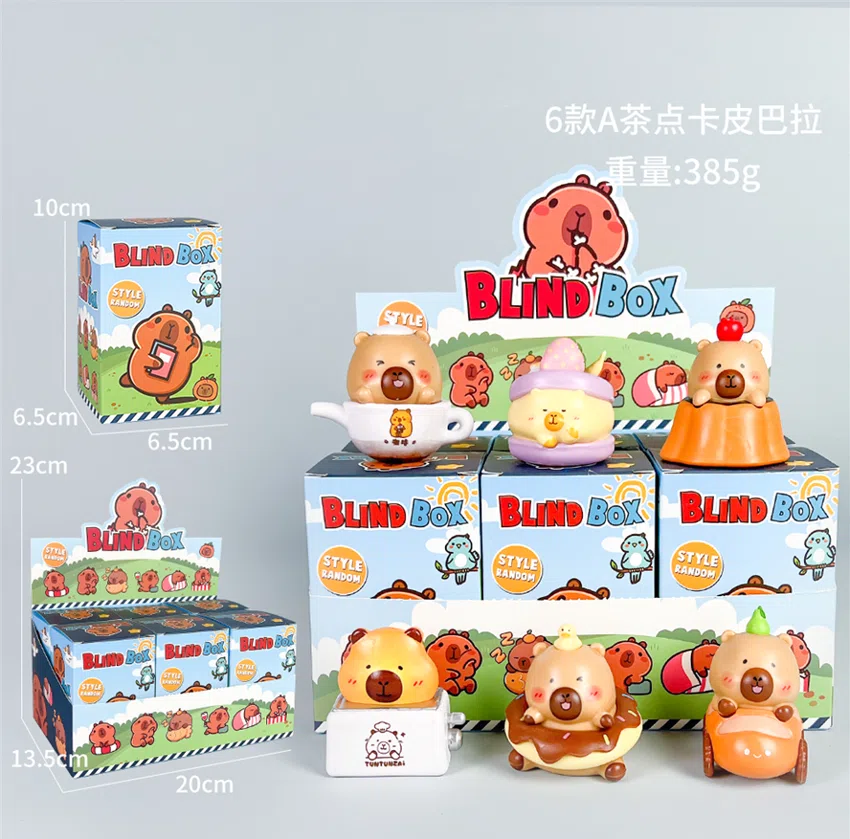 Capybara figure refreshments A 6 types