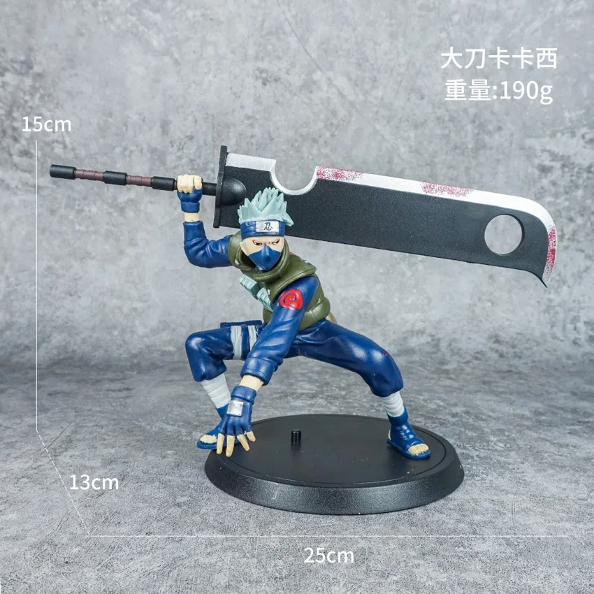 Naruto Big Sword Kakashi Figurine