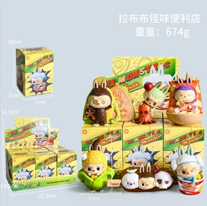 Labubu Figurine Labubu Weird Convenience Store 6 Pieces