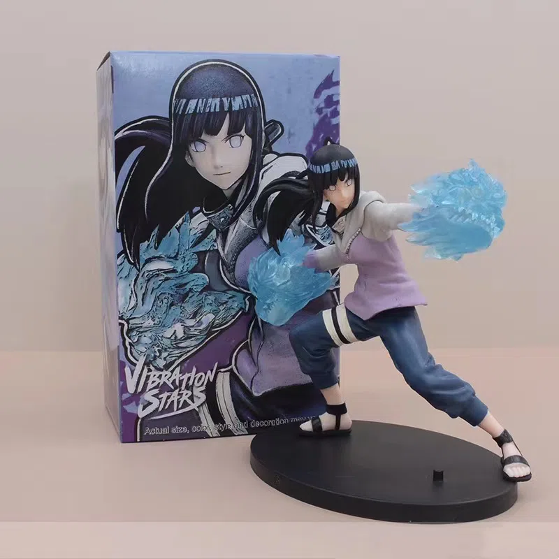Naruto Battle Version Hinata Hyuga Double Lion Fist Figurine