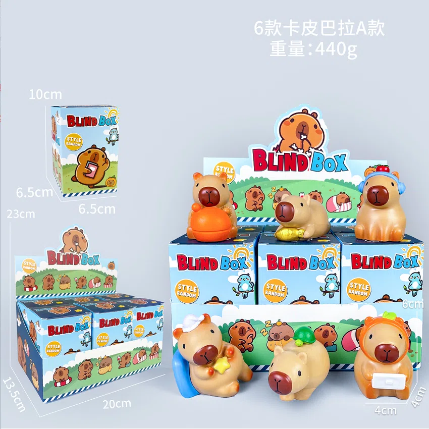 Capybara figure Capybara Group A 6 models