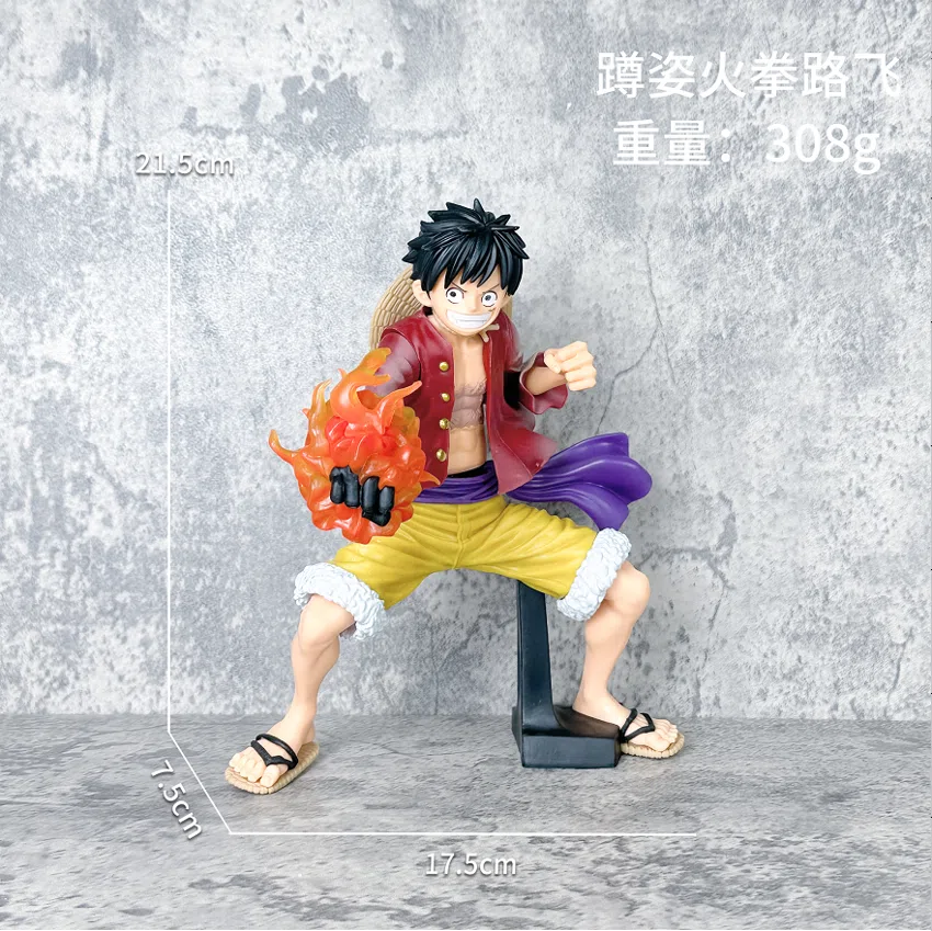 One Piece Figure Crouching Fire Fist Luffy