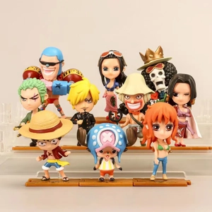 One Piece Figurine 68th Generation One Piece 10-Piece Set