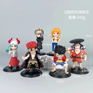One Piece Figurine Second Generation 6 Pieces