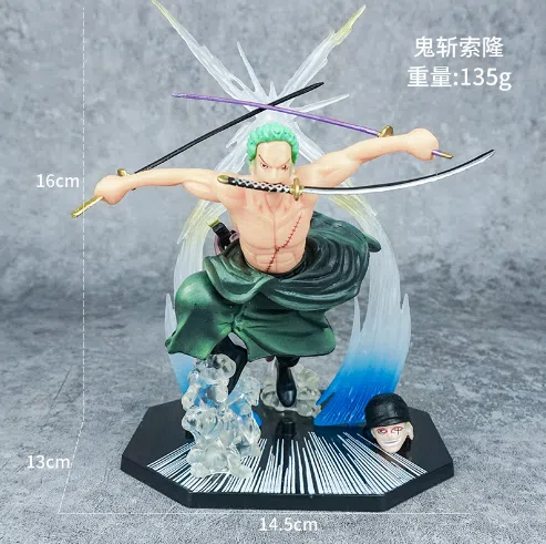 One Piece Second Generation Demon Slash Zoro Figurine