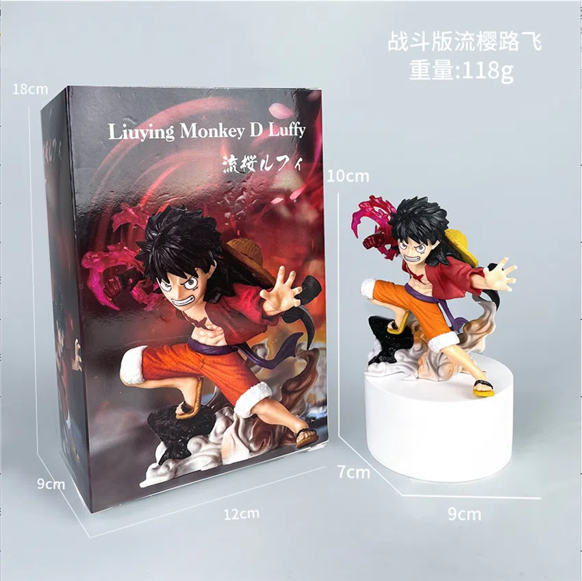 One Piece Figure Battle Version Flowing Cherry Luffy