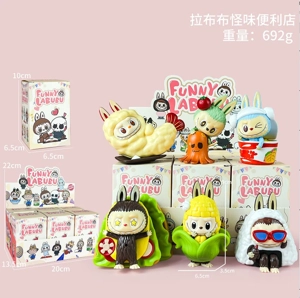 Labubu Figurine Weird Convenience Store 6 Pieces