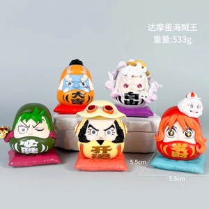One Piece Figurine Daruma Egg 5 Versions