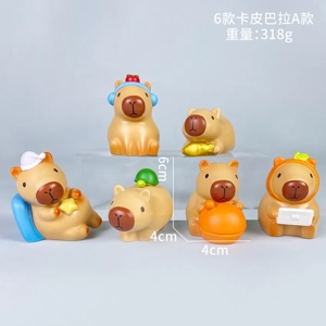 Capybara figure Capybara Group A 6 models