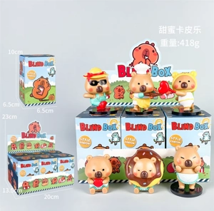 Capybara figure sweet Capile 6 models