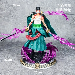 One Piece Blood-stained Zoro Figurine
