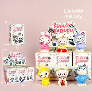 Labubu Figurine B Version 6 Pieces