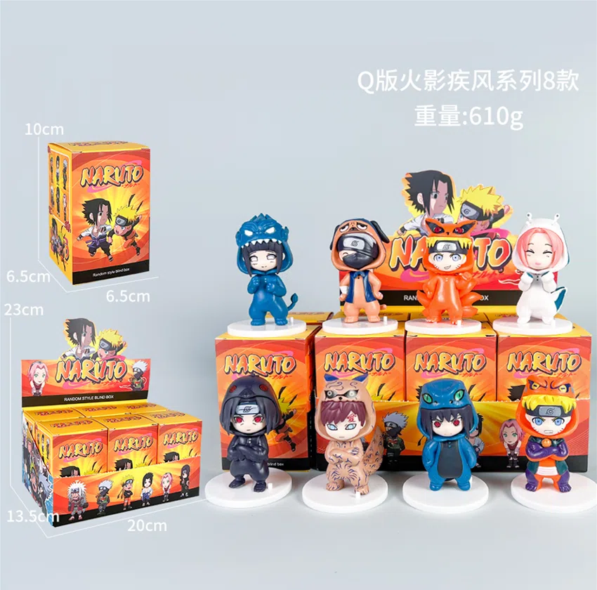 Naruto Figures Q-version Naruto Shippuden Series 8 Versions