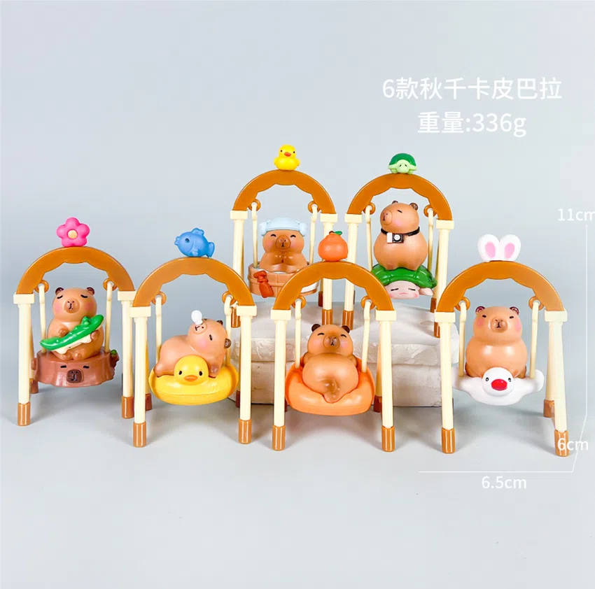 Capybara figure swing Capybara 6 models