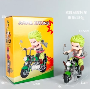 One Piece Figure Zoro Riding Motorcycle