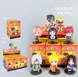 Naruto Figures Q-version Sitting Naruto 6 Versions