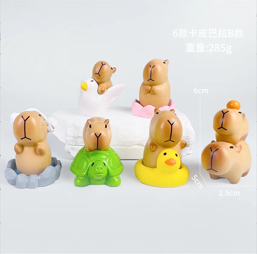 Capybara figure Buddha system Capybara 6 models