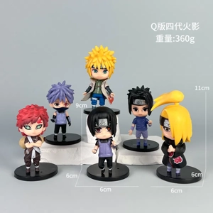Naruto Figures Fourth Hokage Q-version 6 Versions