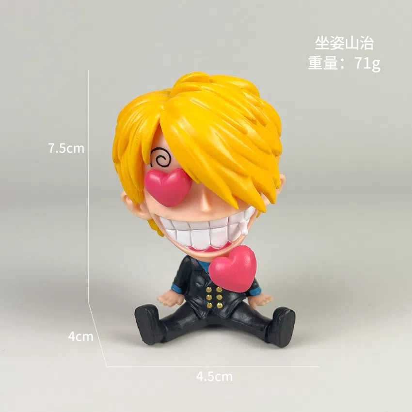One Piece Chibi Sitting Sanji Figurine