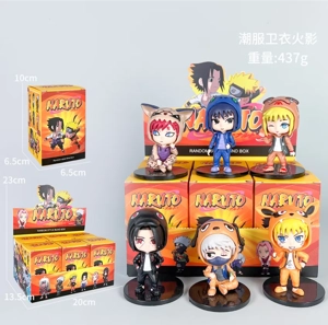 Naruto Figures Trendy Hoodie Naruto 6 Versions