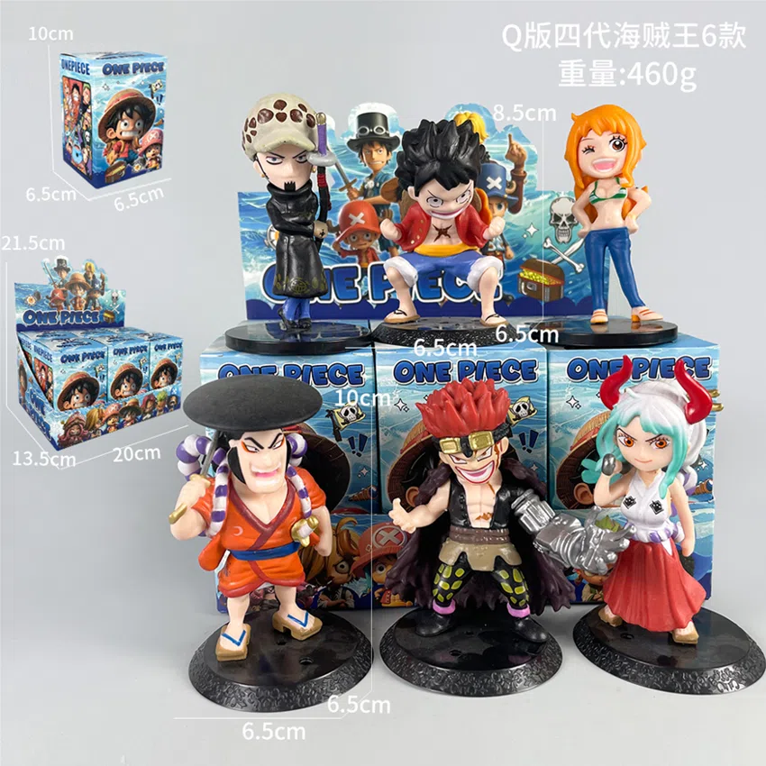 One Piece Figurine Second Generation 6 Pieces
