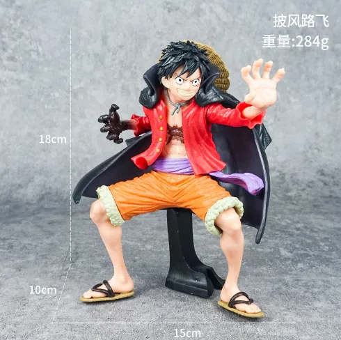 One Piece Figurine One Piece COS Labubu Group B 6 Pieces