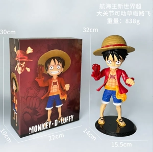 One Piece Figure One Piece New World Extra Large Articulated Straw Hat Luffy