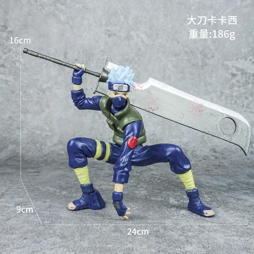Naruto Big Sword Kakashi Figurine