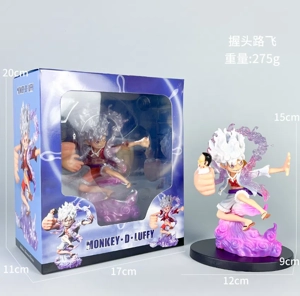 One Piece Head-Holding Luffy Figurine