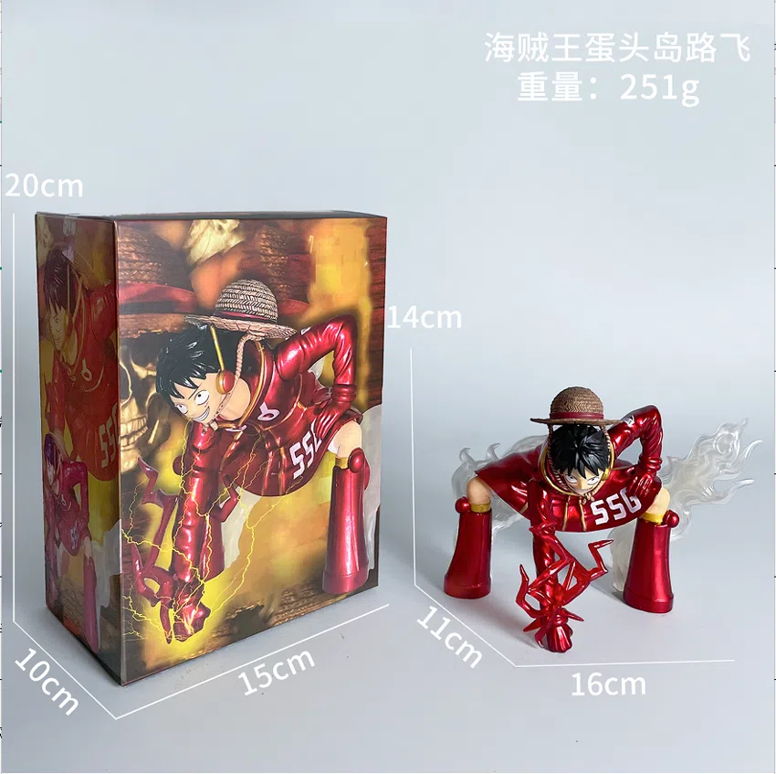One Piece Figure Metallic Paint Dressrosa Luffy