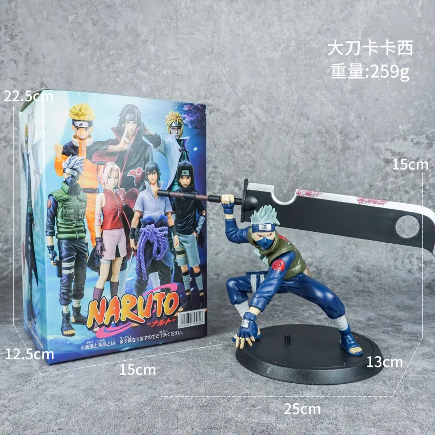 Naruto Big Sword Kakashi Figurine