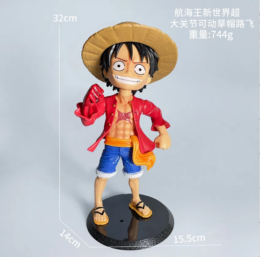 One Piece Figure One Piece New World Extra Large Articulated Straw Hat Luffy