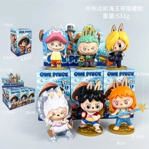 One Piece Figurine Bubuda One Piece 6 Pieces [Hidden Version]