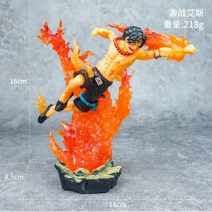 One Piece Second Generation Fierce Battle Ace Figurine