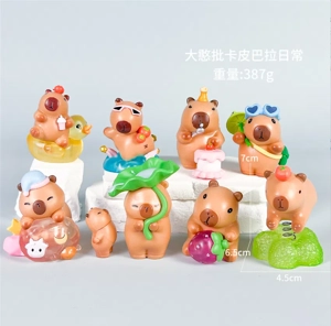 Capybara figure big naïve criticism of Capybara's daily life