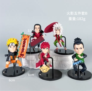 Naruto figurine 5-piece set B model