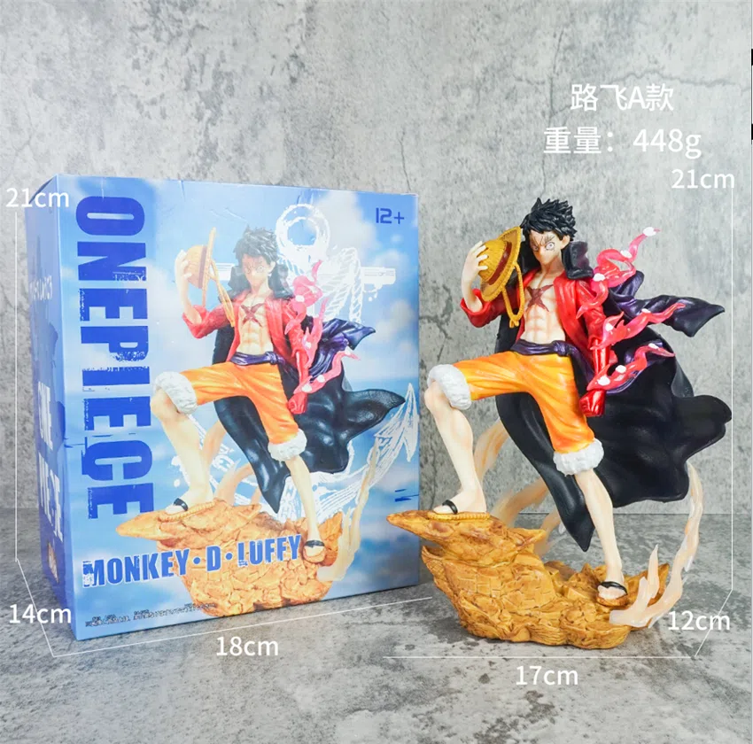 One Piece Figurine Q-version Sitting A Style 6 Pieces