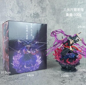 One Piece Figurine Three-Head Six-Arms Zoro
