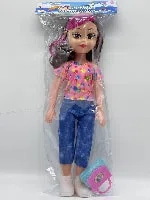 18-inch hollow fat child with IC card head PVC bag with handbag