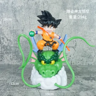 Dragon Ball Figure Crouching Shenron Goku