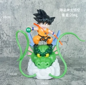 Dragon Ball Figure Crouching Shenron Goku