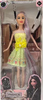 11.5-inch full-bodied thigh long ponytail fashionable Barbie doll 11.5-inch Barbie princess doll Barbie set long-haired princess